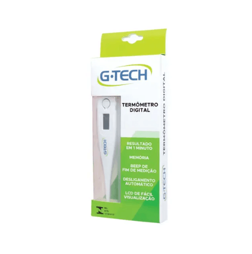 Termômetro Digital G Tech Branco